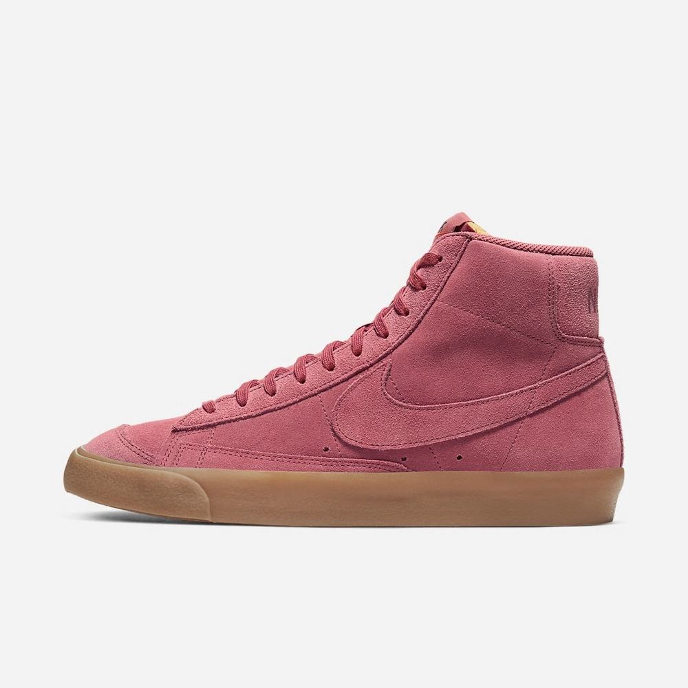 Basket Montante Nike Blazer Mid '77 Suede Rouge 4361-820 Light Redwood/Gum Medium Brown Homme | ULS-89346561